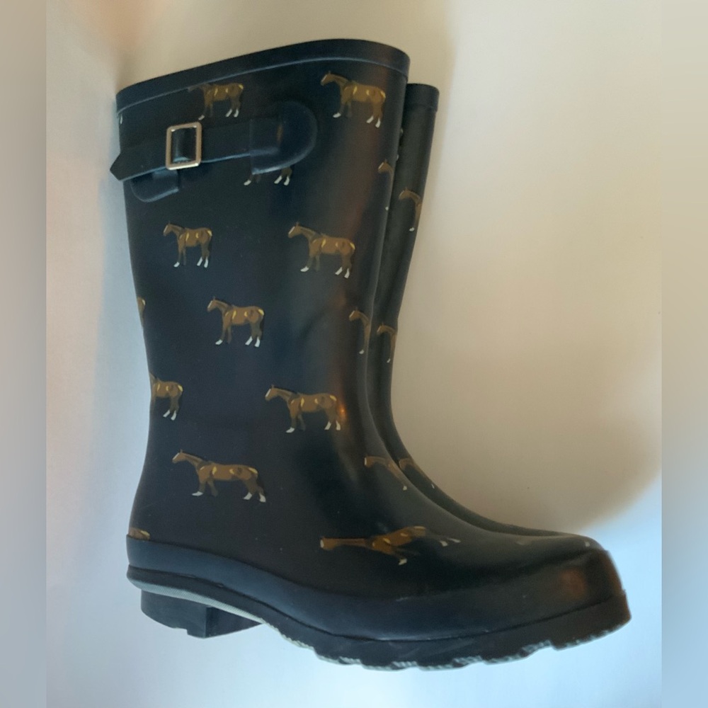 Horse Print Boots